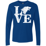 T-Shirts Royal / S Stark Love Men's Premium Long Sleeve