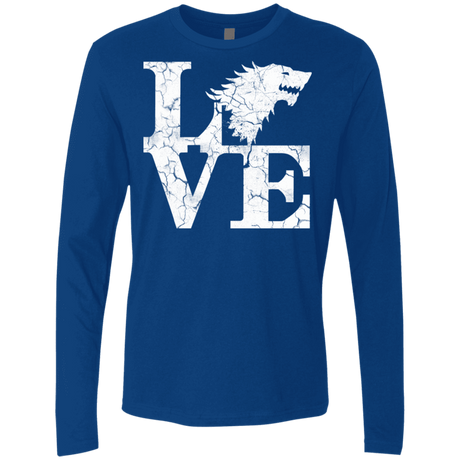 T-Shirts Royal / S Stark Love Men's Premium Long Sleeve