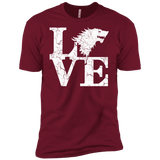 T-Shirts Cardinal / X-Small Stark Love Men's Premium T-Shirt