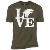 T-Shirts Military Green / X-Small Stark Love Men's Premium T-Shirt