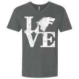 T-Shirts Heavy Metal / X-Small Stark Love Men's Premium V-Neck