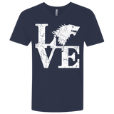 T-Shirts Midnight Navy / X-Small Stark Love Men's Premium V-Neck