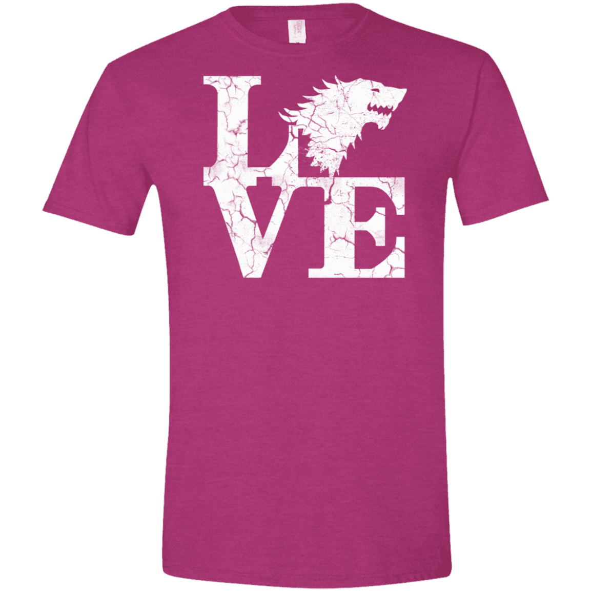 T-Shirts Antique Heliconia / S Stark Love Men's Semi-Fitted Softstyle