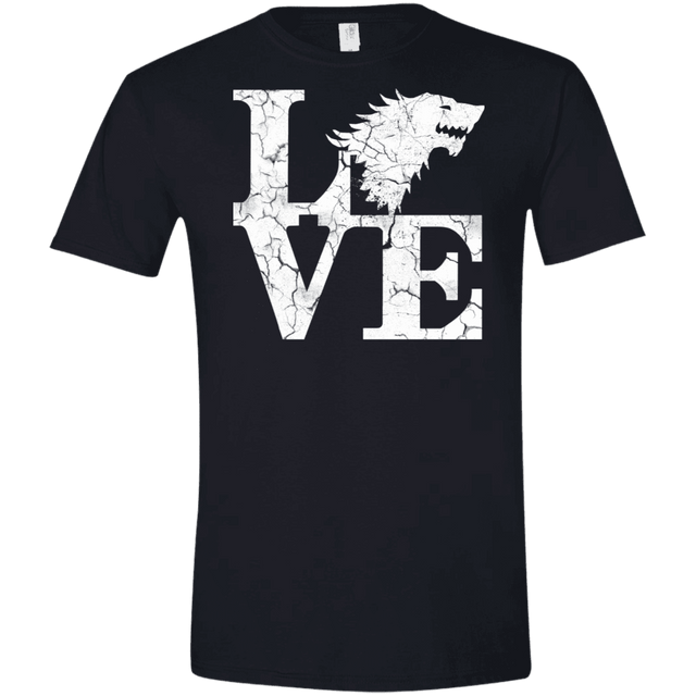 T-Shirts Black / X-Small Stark Love Men's Semi-Fitted Softstyle