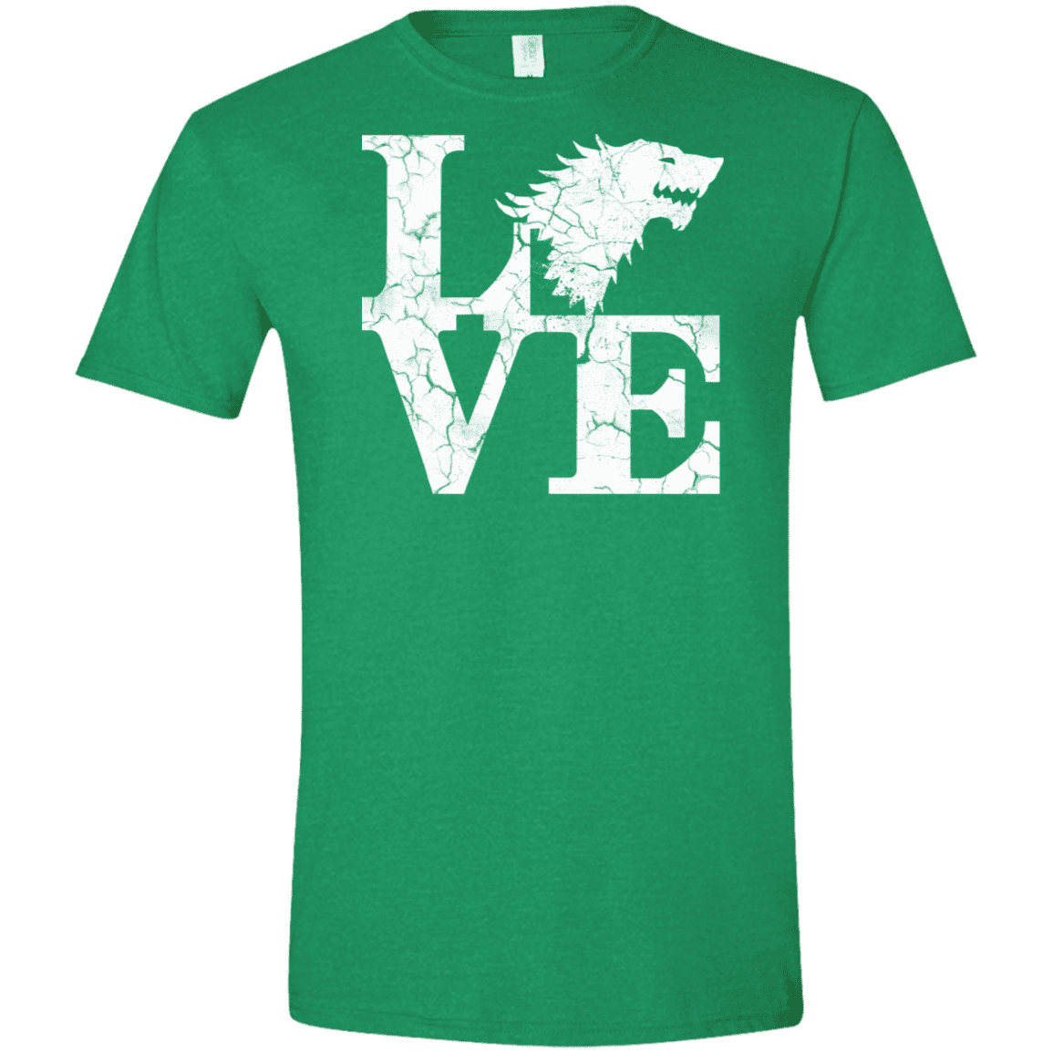 T-Shirts Heather Irish Green / M Stark Love Men's Semi-Fitted Softstyle