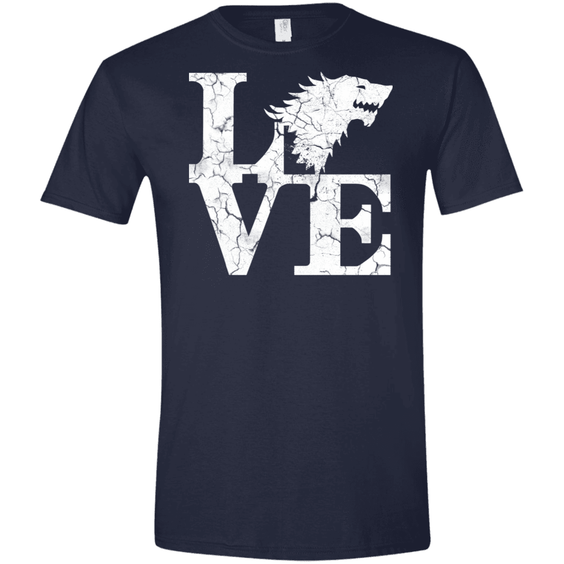 T-Shirts Navy / X-Small Stark Love Men's Semi-Fitted Softstyle
