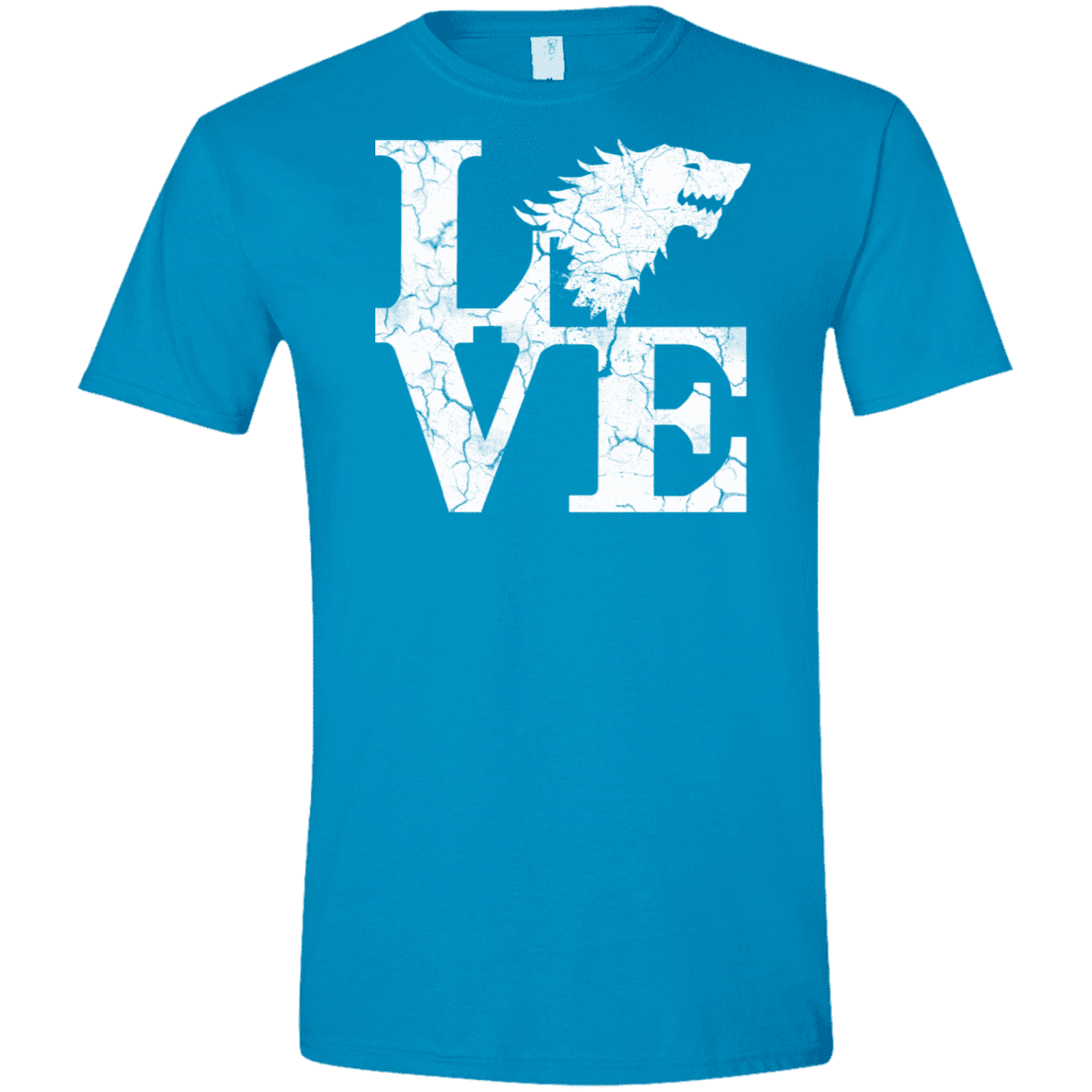 T-Shirts Sapphire / S Stark Love Men's Semi-Fitted Softstyle