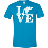 T-Shirts Sapphire / S Stark Love Men's Semi-Fitted Softstyle