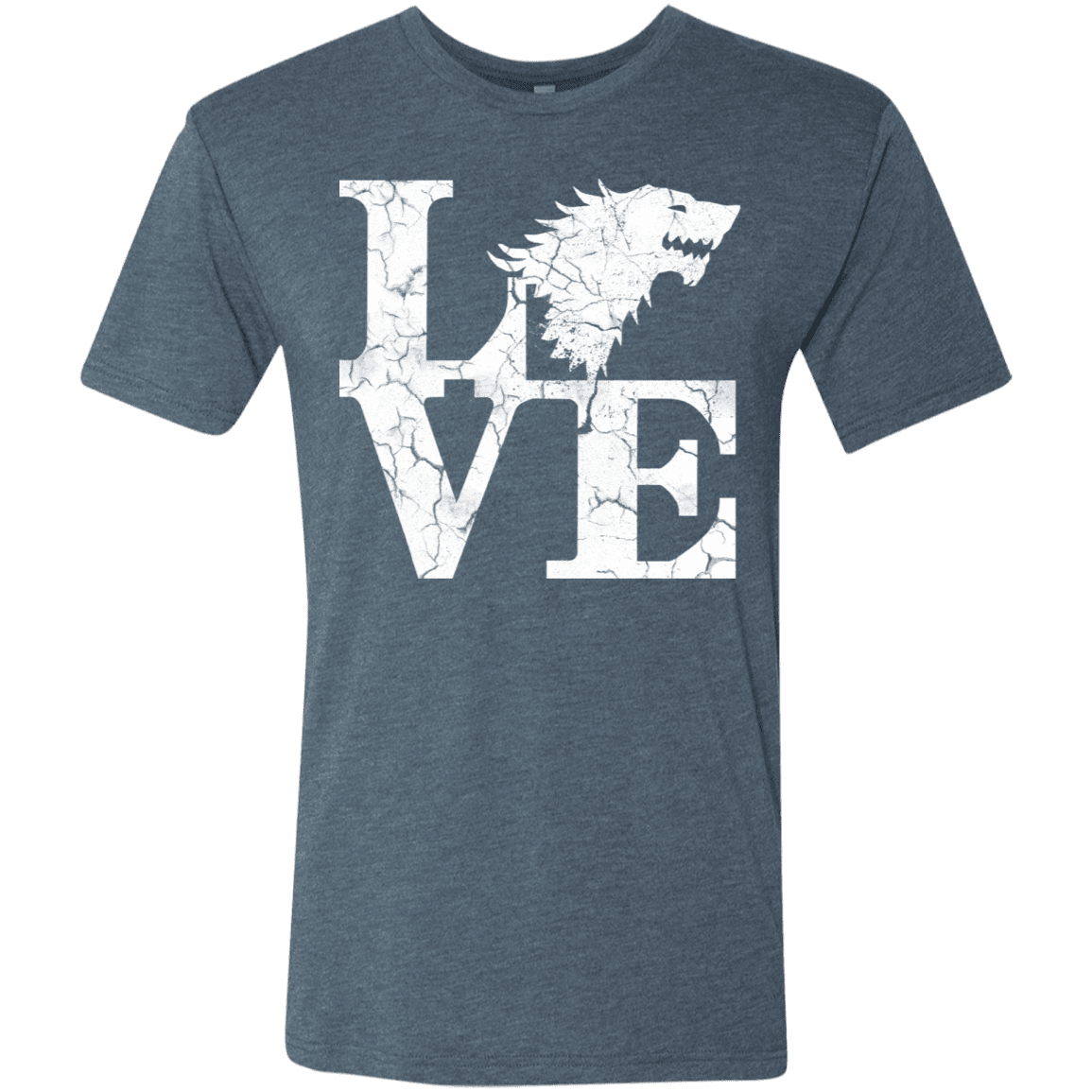 T-Shirts Indigo / S Stark Love Men's Triblend T-Shirt