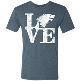 T-Shirts Indigo / S Stark Love Men's Triblend T-Shirt