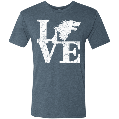 T-Shirts Indigo / S Stark Love Men's Triblend T-Shirt