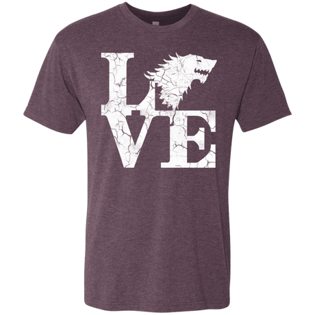 T-Shirts Vintage Purple / S Stark Love Men's Triblend T-Shirt