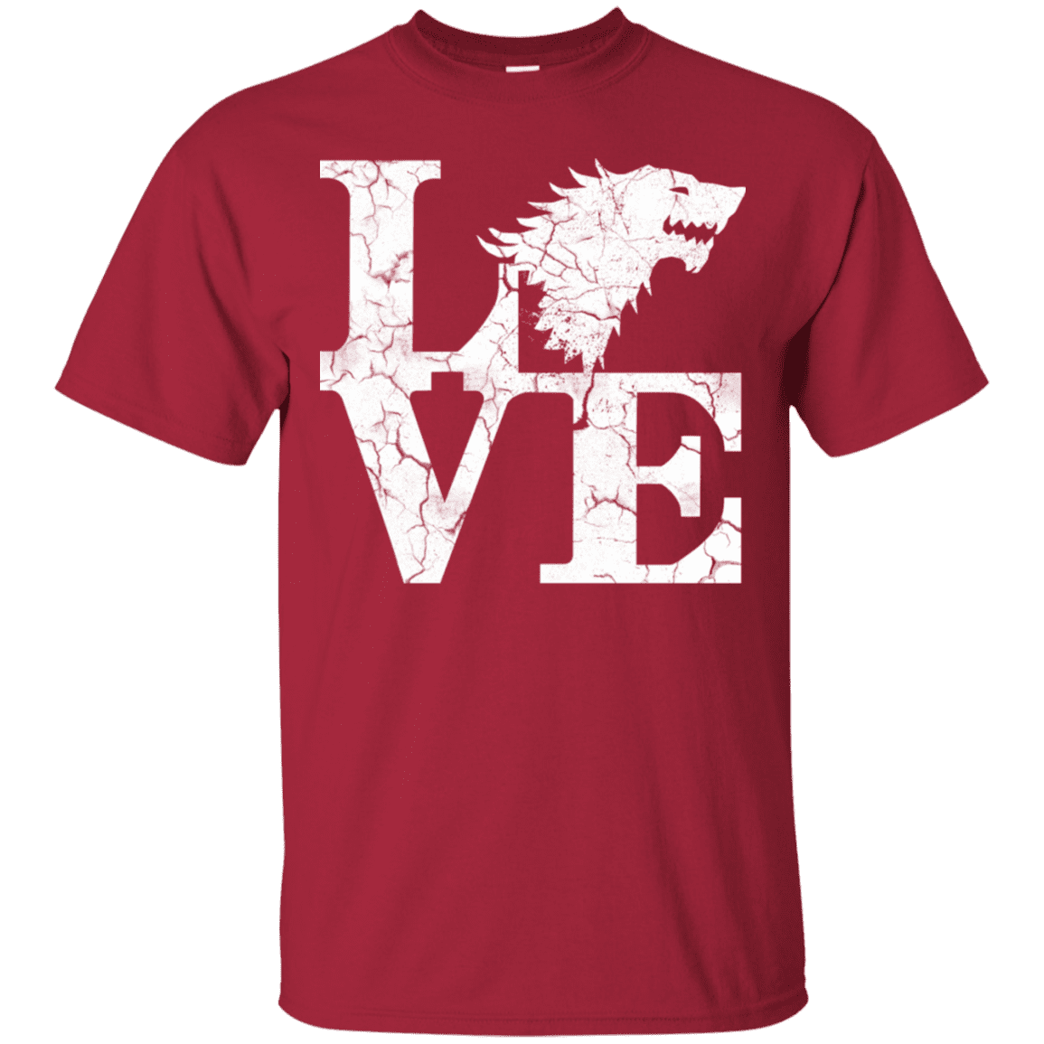 T-Shirts Cardinal / S Stark Love T-Shirt