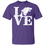 T-Shirts Purple / S Stark Love T-Shirt
