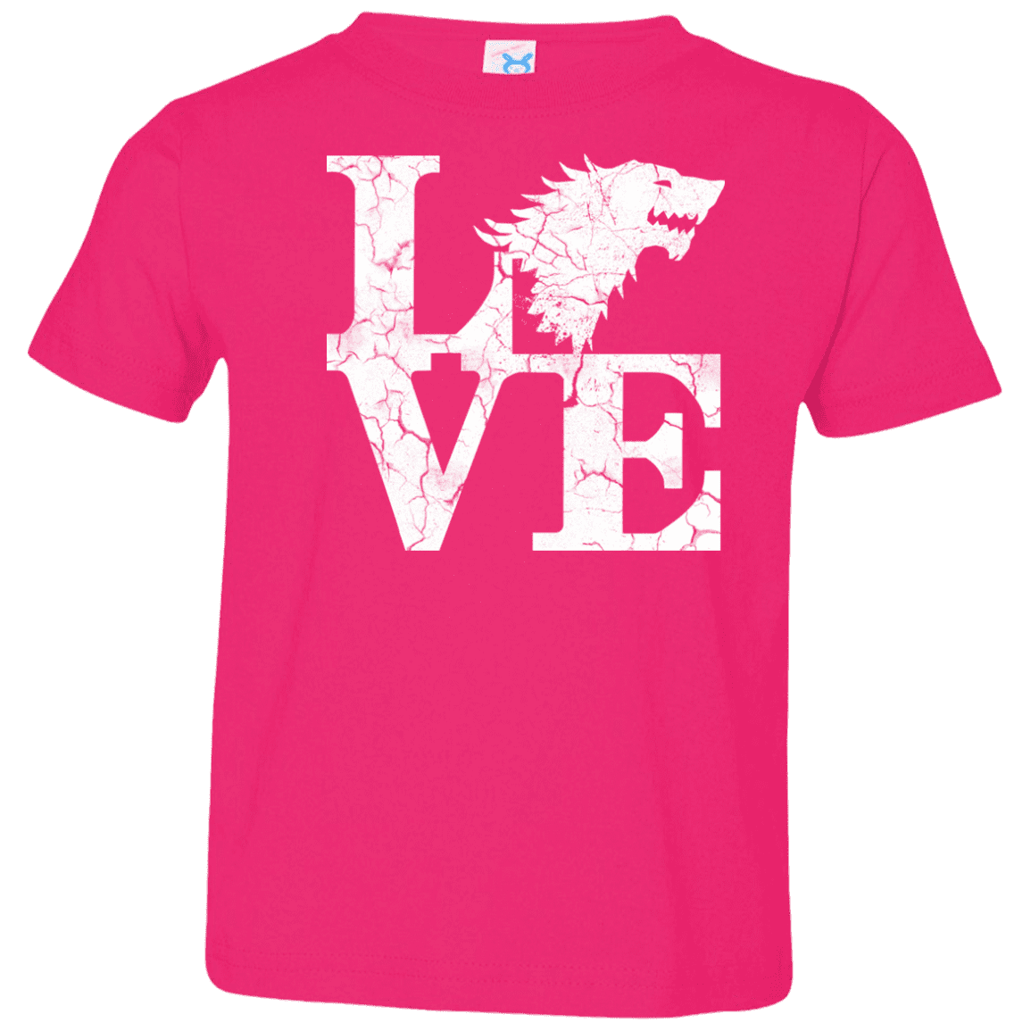 T-Shirts Hot Pink / 2T Stark Love Toddler Premium T-Shirt