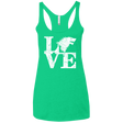 T-Shirts Envy / X-Small Stark Love Women's Triblend Racerback Tank