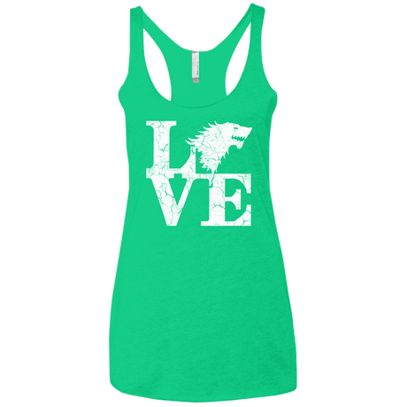 T-Shirts Envy / X-Small Stark Love Women's Triblend Racerback Tank