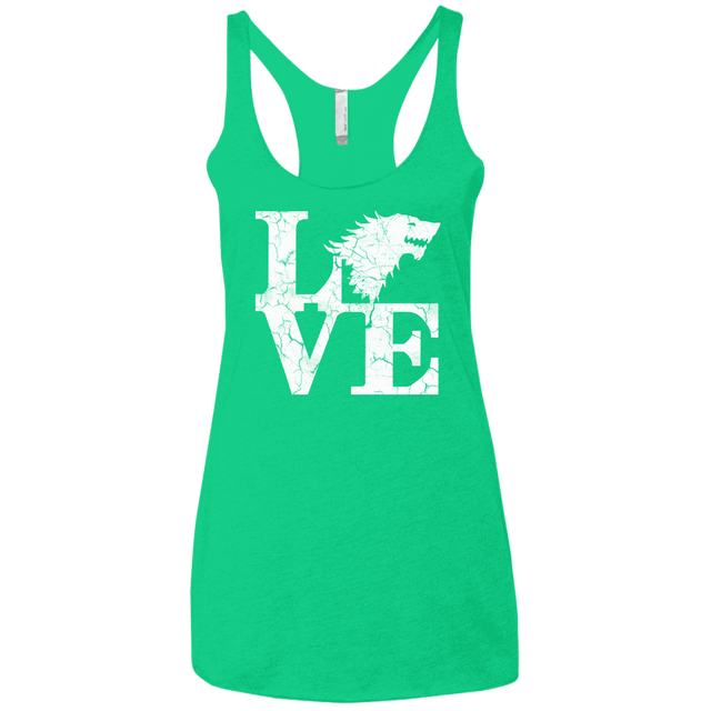 T-Shirts Envy / X-Small Stark Love Women's Triblend Racerback Tank