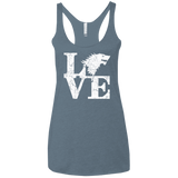 T-Shirts Indigo / X-Small Stark Love Women's Triblend Racerback Tank