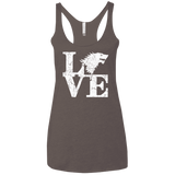 T-Shirts Macchiato / X-Small Stark Love Women's Triblend Racerback Tank