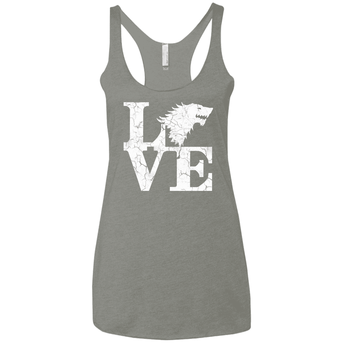 T-Shirts Venetian Grey / X-Small Stark Love Women's Triblend Racerback Tank