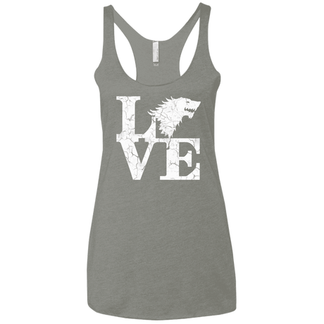 T-Shirts Venetian Grey / X-Small Stark Love Women's Triblend Racerback Tank