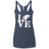 T-Shirts Vintage Navy / X-Small Stark Love Women's Triblend Racerback Tank