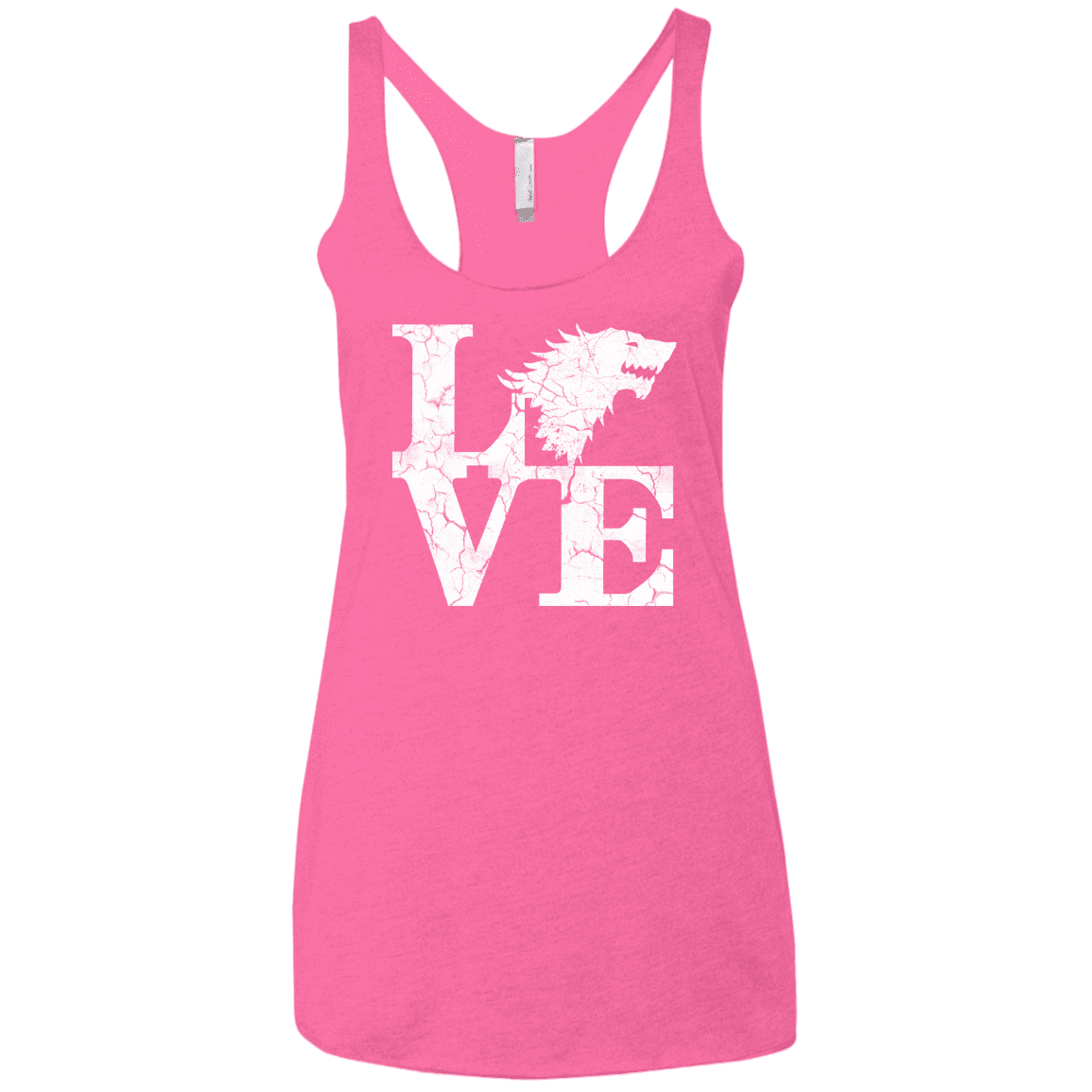T-Shirts Vintage Pink / X-Small Stark Love Women's Triblend Racerback Tank