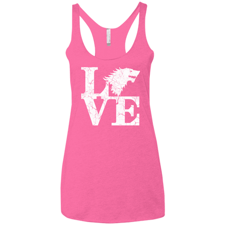 T-Shirts Vintage Pink / X-Small Stark Love Women's Triblend Racerback Tank