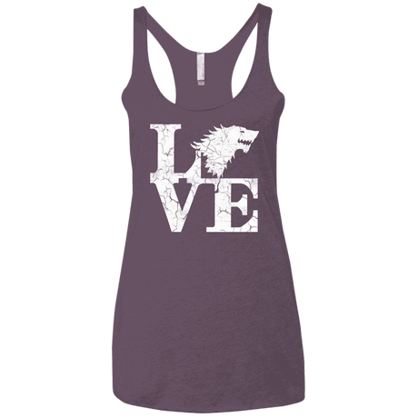 T-Shirts Vintage Purple / X-Small Stark Love Women's Triblend Racerback Tank