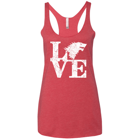 T-Shirts Vintage Red / X-Small Stark Love Women's Triblend Racerback Tank