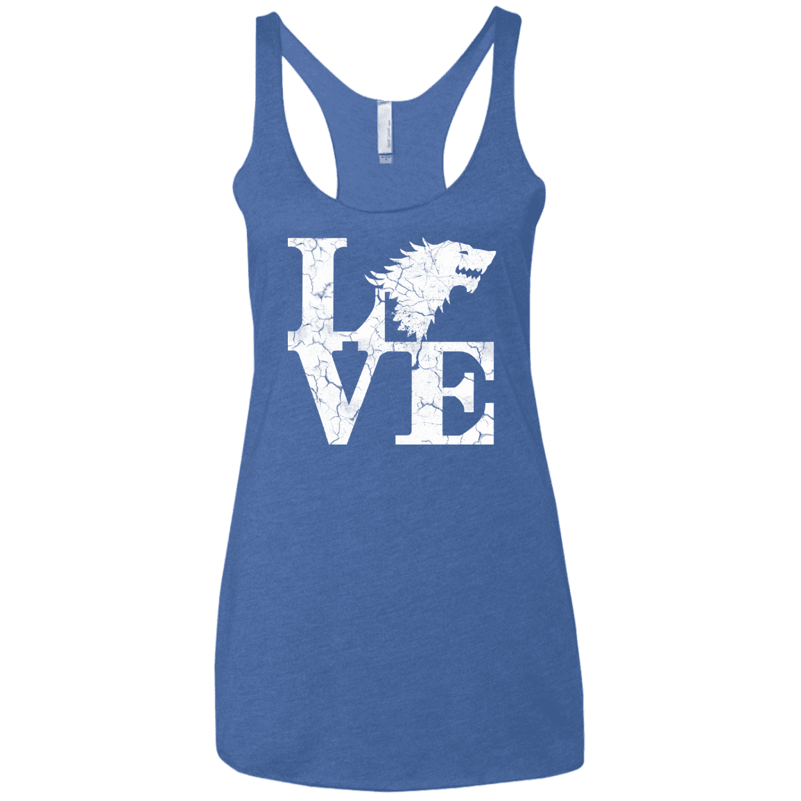T-Shirts Vintage Royal / X-Small Stark Love Women's Triblend Racerback Tank