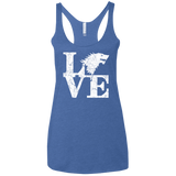 T-Shirts Vintage Royal / X-Small Stark Love Women's Triblend Racerback Tank