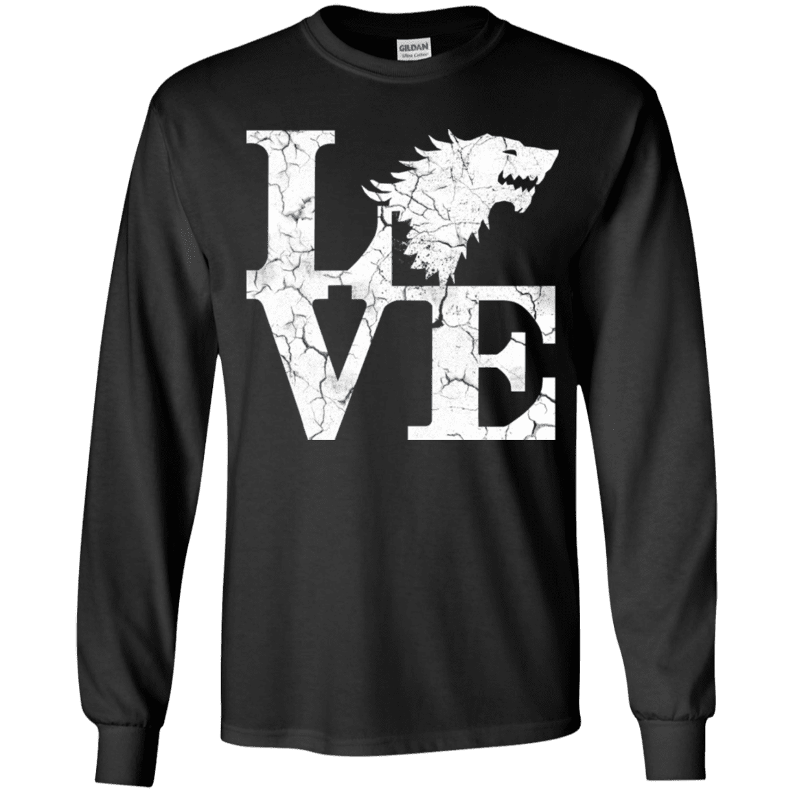 T-Shirts Black / YS Stark Love Youth Long Sleeve T-Shirt
