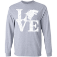 T-Shirts Sport Grey / YS Stark Love Youth Long Sleeve T-Shirt