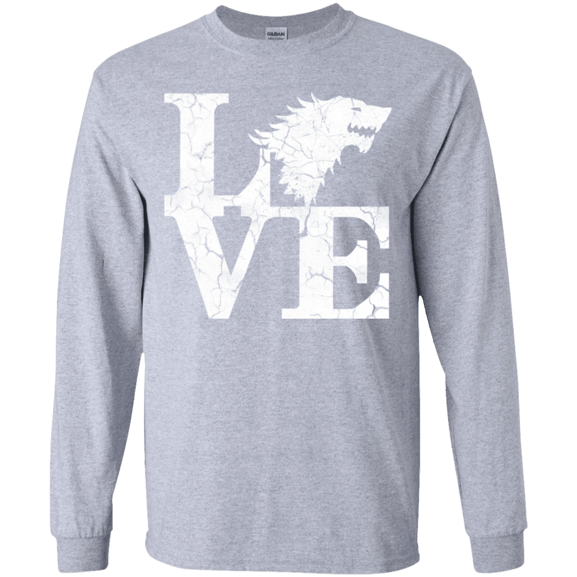 T-Shirts Sport Grey / YS Stark Love Youth Long Sleeve T-Shirt