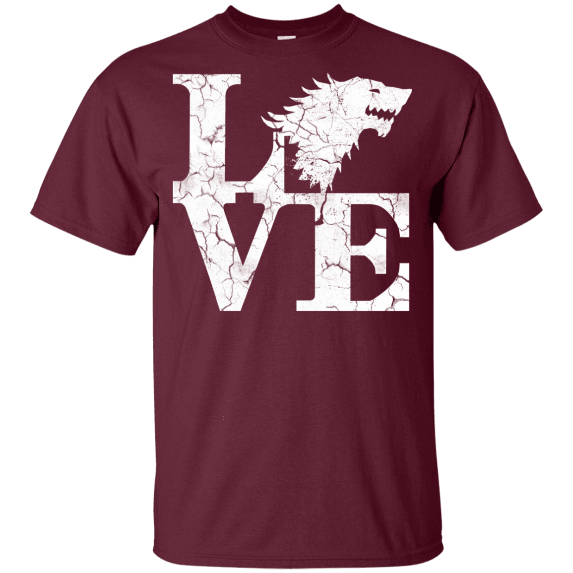 T-Shirts Maroon / YXS Stark Love Youth T-Shirt