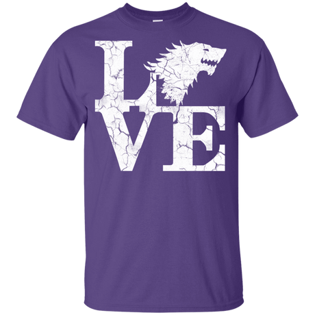 T-Shirts Purple / YXS Stark Love Youth T-Shirt