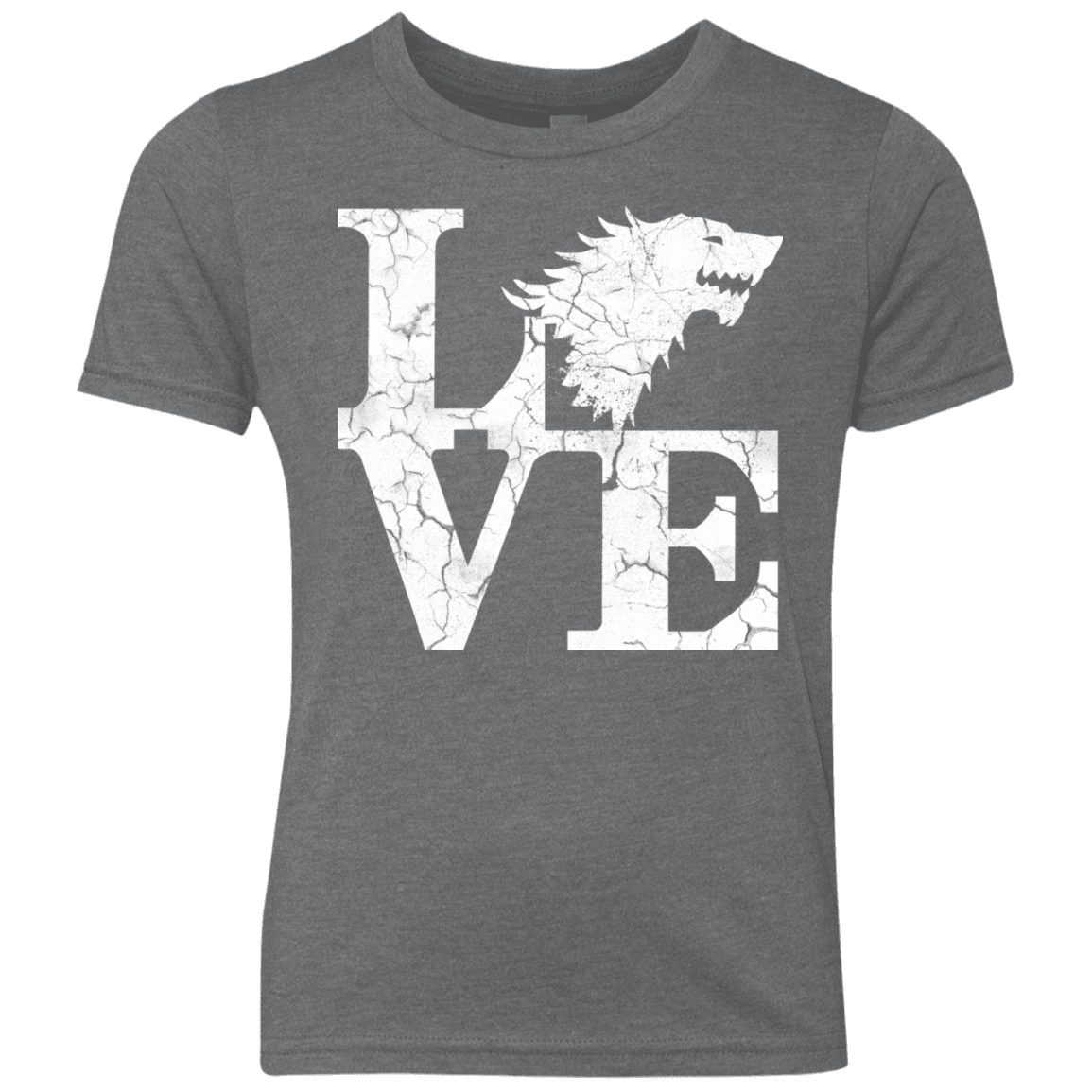 T-Shirts Premium Heather / YXS Stark Love Youth Triblend T-Shirt