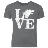 T-Shirts Premium Heather / YXS Stark Love Youth Triblend T-Shirt