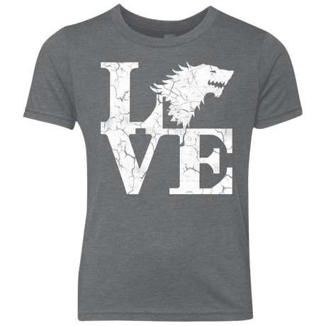 T-Shirts Premium Heather / YXS Stark Love Youth Triblend T-Shirt