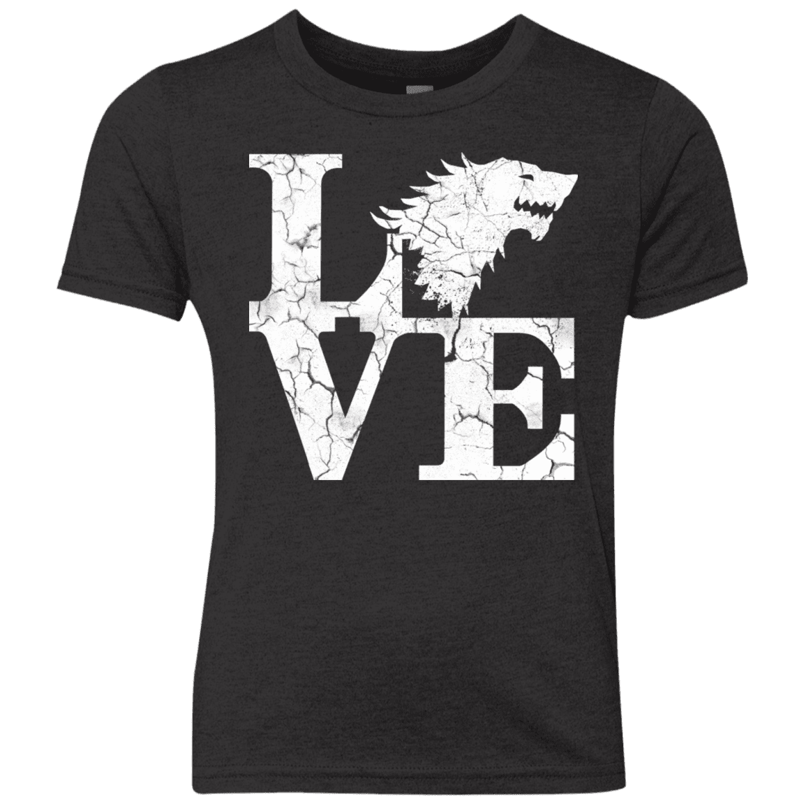 T-Shirts Vintage Black / YXS Stark Love Youth Triblend T-Shirt