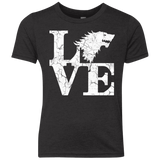 T-Shirts Vintage Black / YXS Stark Love Youth Triblend T-Shirt