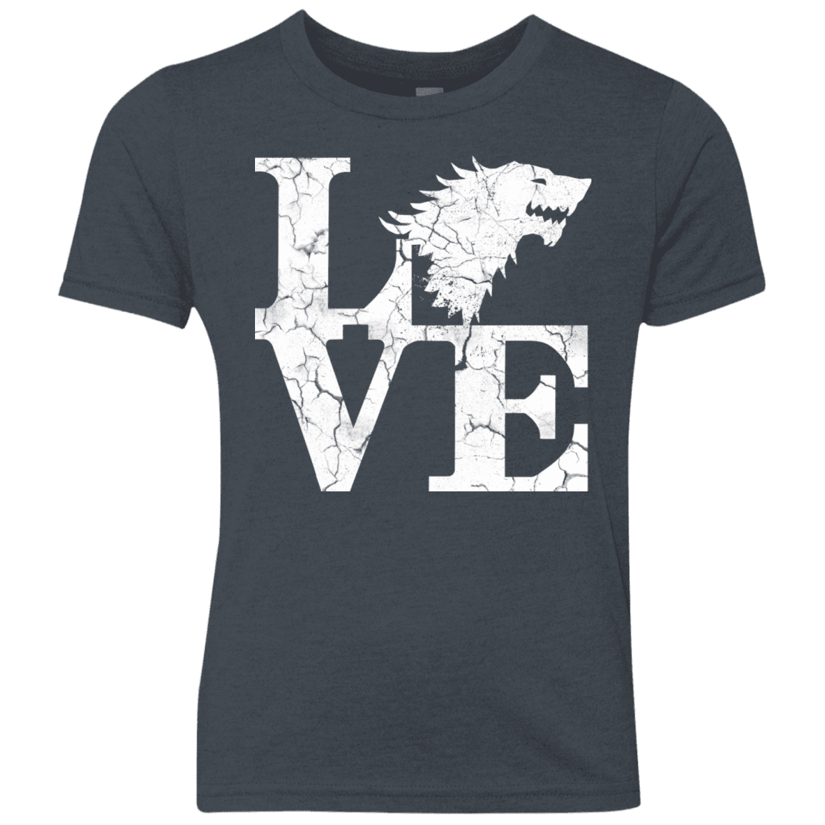 T-Shirts Vintage Navy / YXS Stark Love Youth Triblend T-Shirt