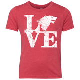 T-Shirts Vintage Red / YXS Stark Love Youth Triblend T-Shirt