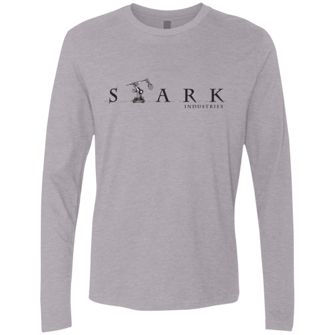 T-Shirts Heather Grey / Small STARK Men's Premium Long Sleeve