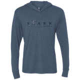 T-Shirts Indigo / X-Small STARK Triblend Long Sleeve Hoodie Tee