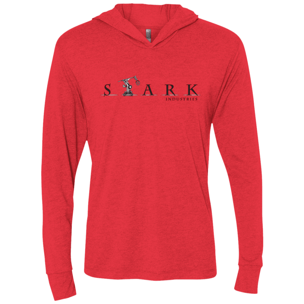 T-Shirts Vintage Red / X-Small STARK Triblend Long Sleeve Hoodie Tee