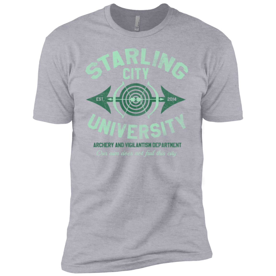 T-Shirts Heather Grey / YXS Starling City U Boys Premium T-Shirt
