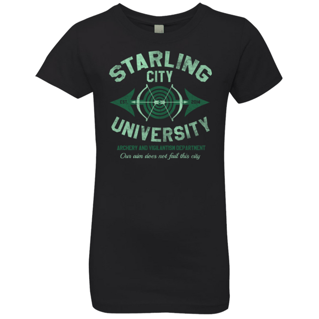 T-Shirts Black / YXS Starling City U Girls Premium T-Shirt